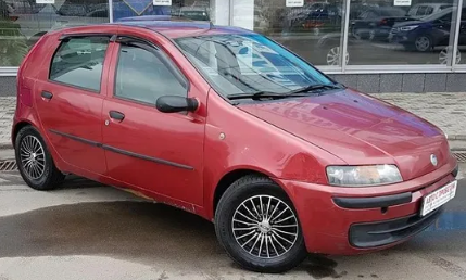 Дефлекторы окон (ветровики) Fiat Punto II Hb 5d 1999-2003 (Фиат Пунто) Кобра Тюнинг