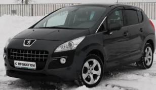 Дефлекторы окон (ветровики) Peugeot 3008 2009 (Пежо 3008) Кобра Тюнинг